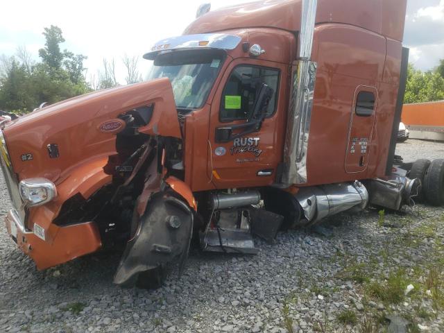 1XPCD49X9MD772678 - 2021 PETERBILT 567 ORANGE photo 9