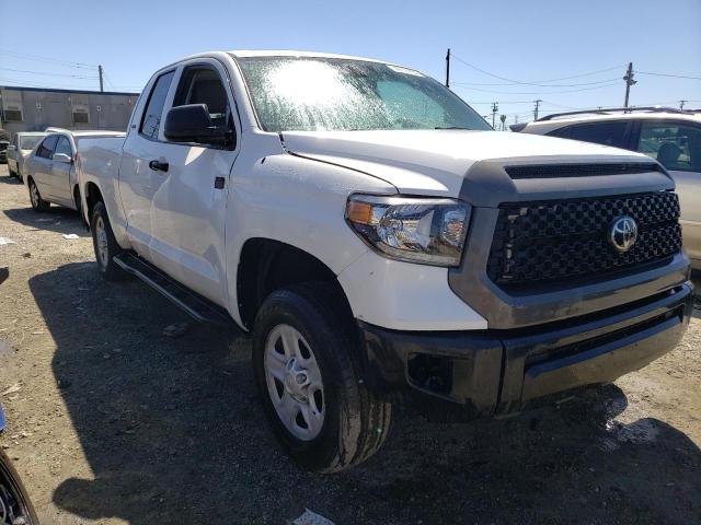 5TFUY5F14LX918577 - 2020 TOYOTA TUNDRA DOUBLE CAB SR/SR5 WHITE photo 4