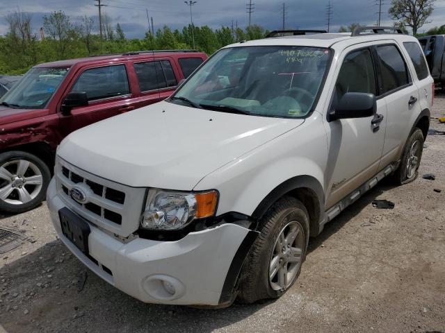 1FMCU4K34AKB62747 - 2010 FORD ESCAPE HYBRID WHITE photo 1