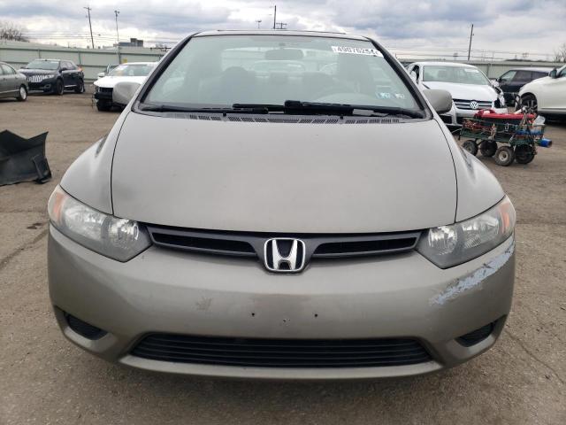 2HGFG12857H563955 - 2007 HONDA CIVIC EX GRAY photo 5