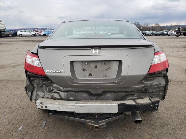 2HGFG12857H563955 - 2007 HONDA CIVIC EX GRAY photo 6