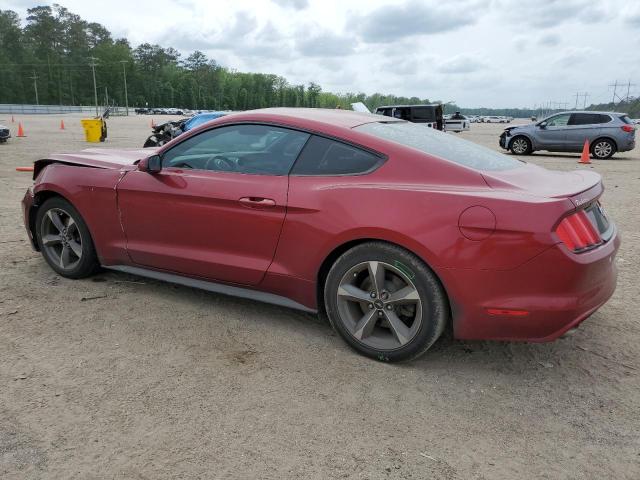 1FA6P8AM5G5215009 - 2016 FORD MUSTANG RED photo 2