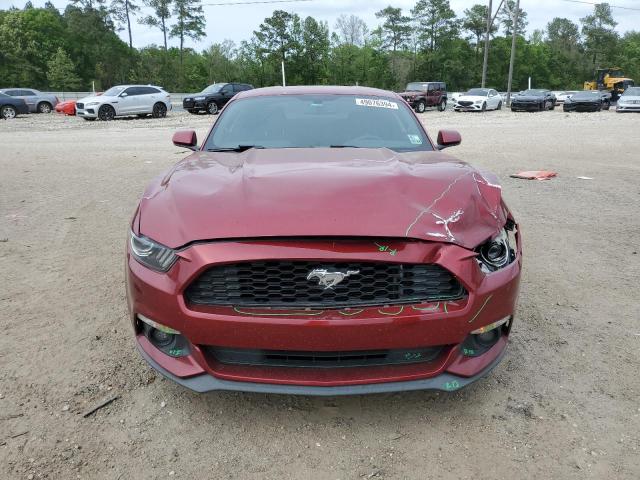 1FA6P8AM5G5215009 - 2016 FORD MUSTANG RED photo 5