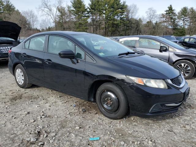 2HGFB2F59EH507969 - 2014 HONDA CIVIC LX BLACK photo 4