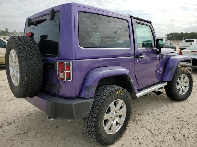 1C4GJWBG2HL666375 - 2017 JEEP WRANGLER SAHARA PURPLE photo 3