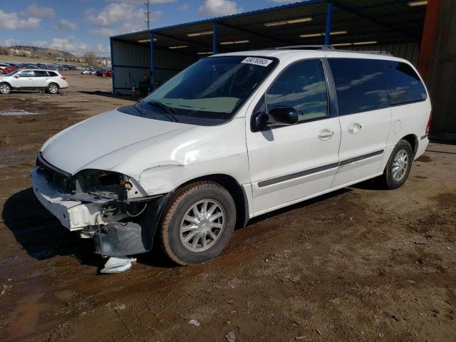 2FMZA5242YBA00864 - 2000 FORD WINDSTAR SE WHITE photo 1