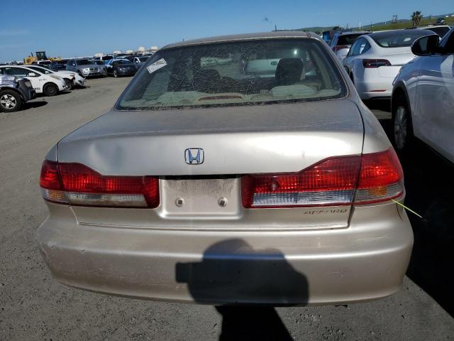 JHMCG66841C022560 - 2001 HONDA ACCORD EX GOLD photo 6