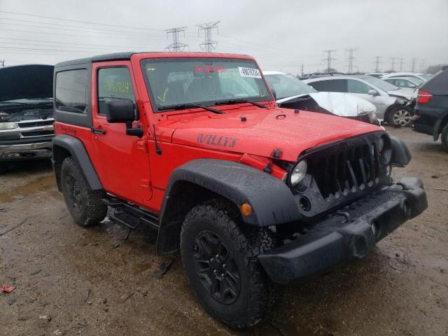 1C4AJWAG6HL746933 - 2017 JEEP WRANGLER SPORT RED photo 4