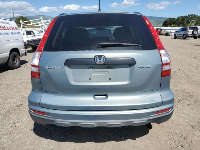 JHLRE4H44BC012552 - 2011 HONDA CR-V SE BLUE photo 6