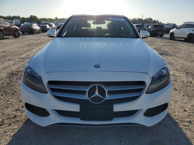 55SWF4KB3GU128418 - 2016 MERCEDES-BENZ C 300 4MATIC WHITE photo 5