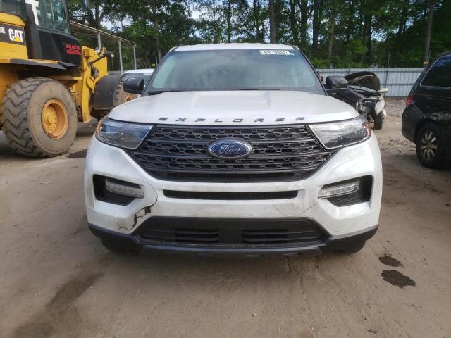 1FMSK7DH2MGA77070 - 2021 FORD EXPLORER XLT WHITE photo 5