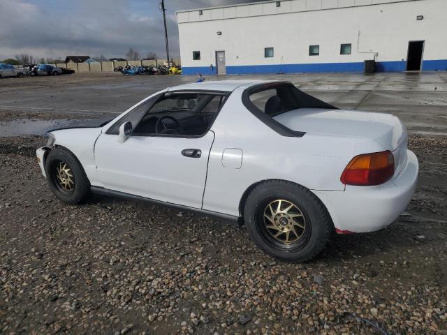 JHMEG1148RS001809 - 1994 HONDA CIVIC DEL SOL S WHITE photo 2