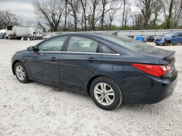 5NPEB4AC1CH308821 - 2012 HYUNDAI SONATA GLS BLUE photo 2