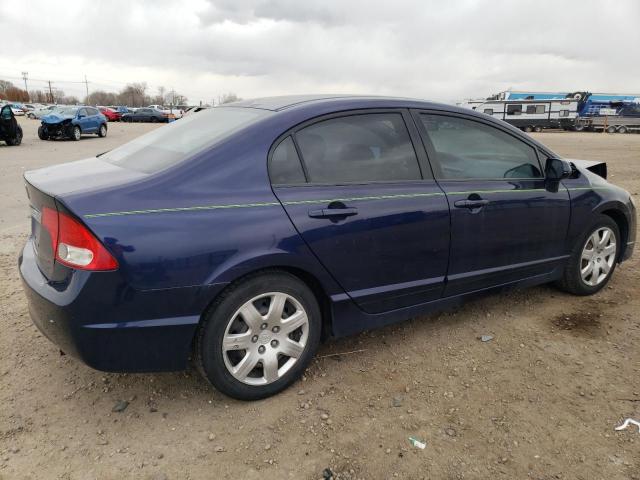 2HGFA1F59BH543153 - 2011 HONDA CIVIC LX BLUE photo 3