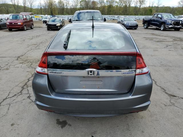 JHMZE2H3XCS005734 - 2012 HONDA INSIGHT GRAY photo 6