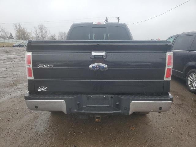 1FTFW1ETXBFB11673 - 2011 FORD F150 SUPERCREW BLACK photo 6