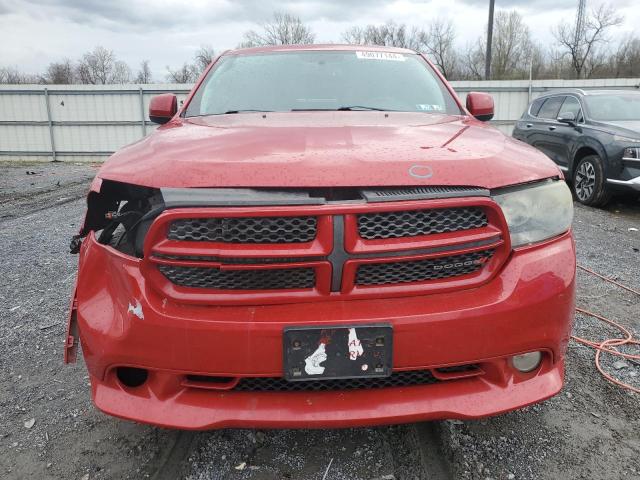 1C4RDJAG0DC687367 - 2013 DODGE DURANGO SXT RED photo 5