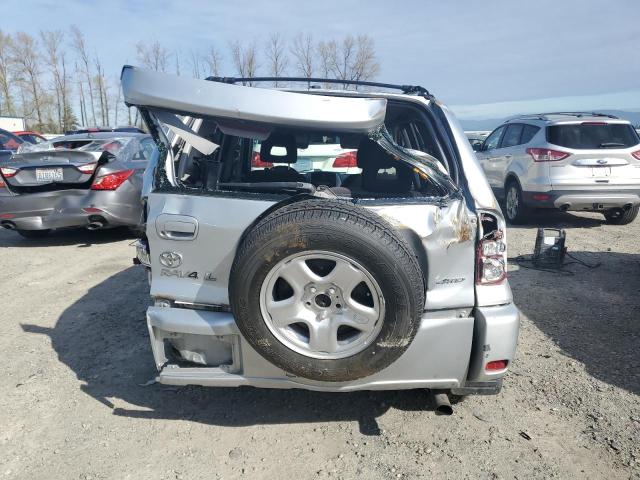 JTEHD20V240034151 - 2004 TOYOTA RAV4 SILVER photo 6