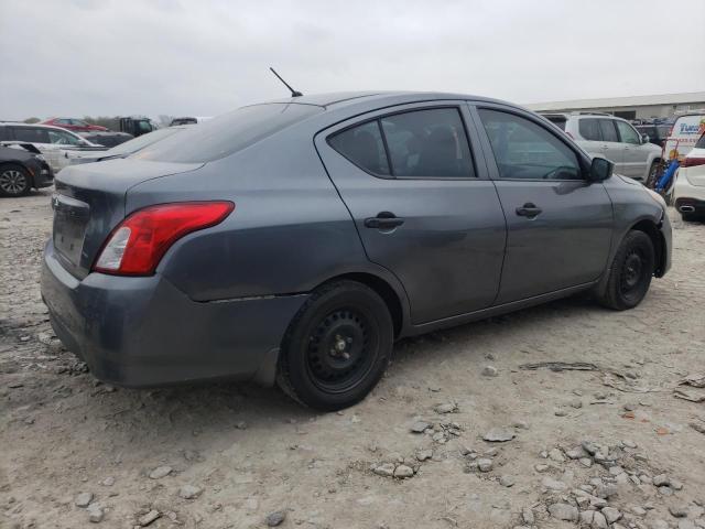 3N1CN7AP0GL908158 - 2016 NISSAN VERSA S GRAY photo 3