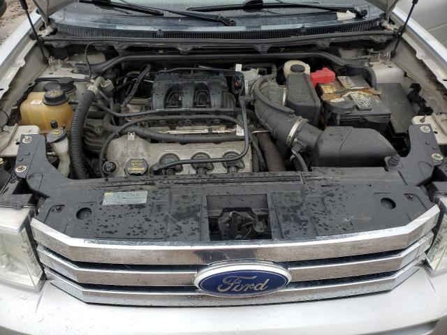 2FMGK5CC1BBD21165 - 2011 FORD FLEX SEL SILVER photo 12