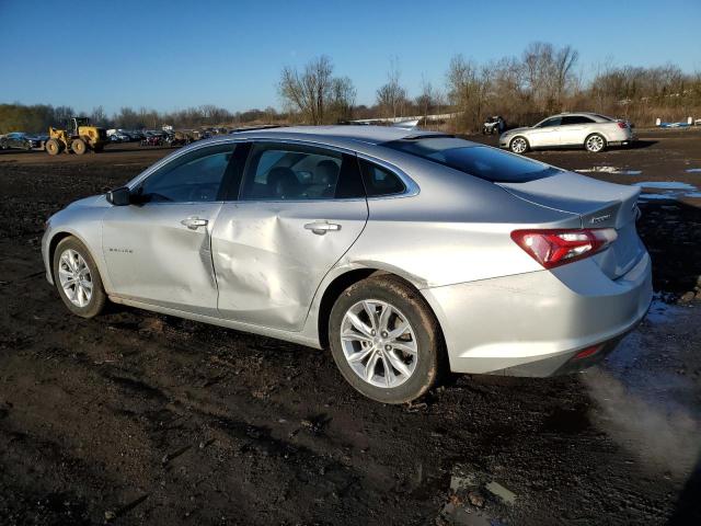 1G1ZD5ST8NF159233 - 2022 CHEVROLET MALIBU LT SILVER photo 2