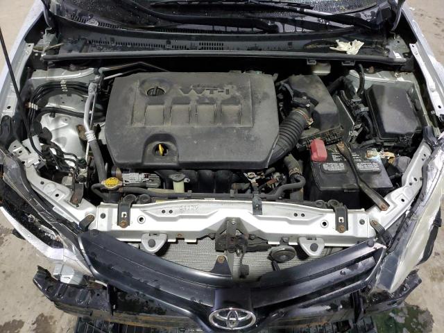 2T1BURHEXGC483482 - 2016 TOYOTA COROLLA L SILVER photo 11