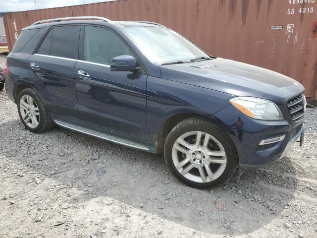 4JGDA5HB9DA203756 - 2013 MERCEDES-BENZ ML 350 4MATIC BLUE photo 4