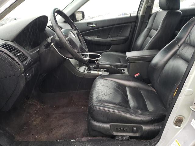 1HGCM66514A026082 - 2004 HONDA ACCORD EX SILVER photo 7