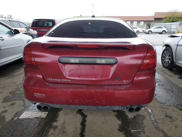 2G2WS522841116447 - 2004 PONTIAC GRAND PRIX GT2 წითელი ფოტო 6