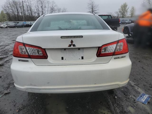 4A32B2FF3AE016043 - 2010 MITSUBISHI GALANT FE WHITE photo 6