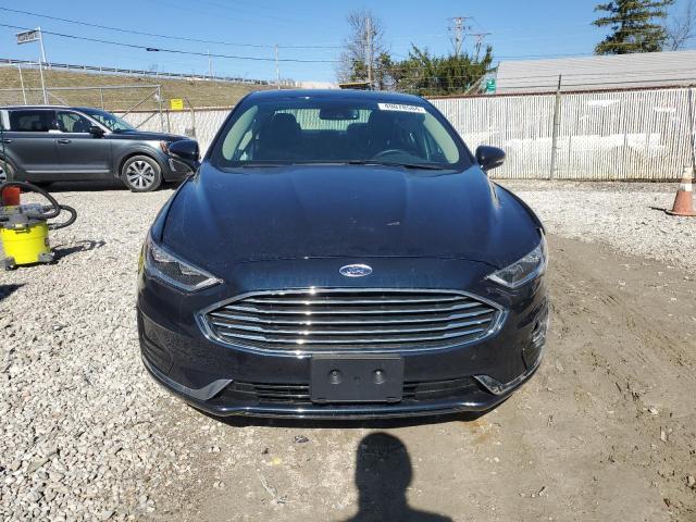 3FA6P0MU2LR106320 - 2020 FORD FUSION SEL BLUE photo 5