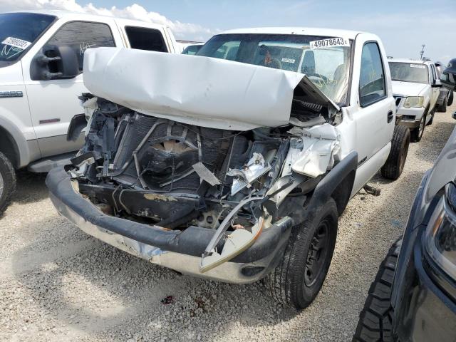 1GDGC24U52Z206231 - 2002 GMC NEW SIERRA C2500 WHITE photo 1