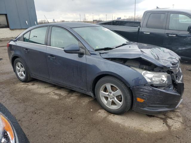 1G1PC5SB2E7445123 - 2014 CHEVROLET CRUZE LT BLUE photo 4