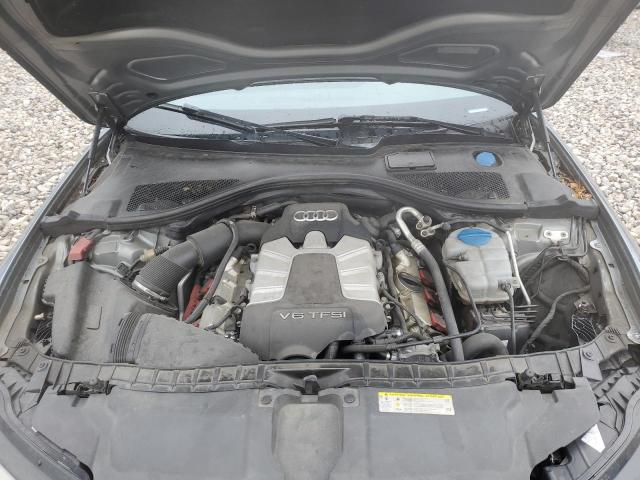 WAUHGAFC7DN006759 - 2013 AUDI A6 PRESTIGE ვერცხლისფერი ფოტო 11