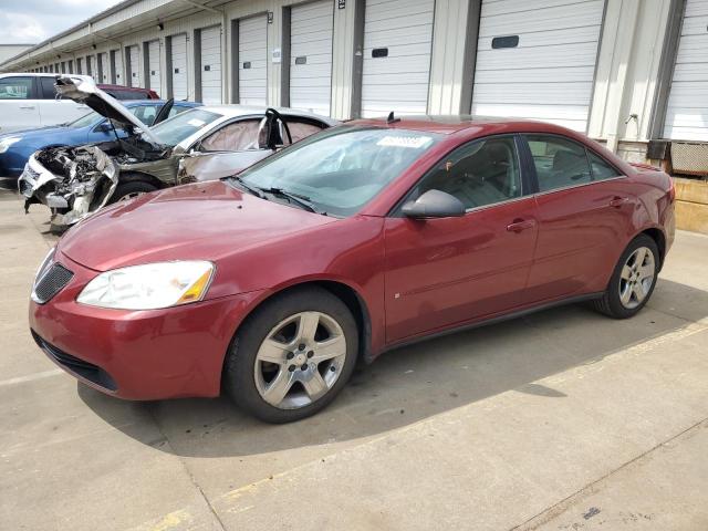 1G2ZG57B894221279 - 2009 PONTIAC G6 BURGUNDY photo 1