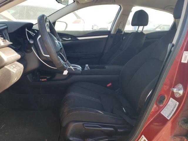 2HGFC2F67MH548721 - 2021 HONDA CIVIC LX RED photo 7