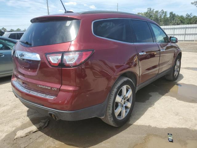 1GNKRJKD7GJ176494 - 2016 CHEVROLET TRAVERSE LTZ RED photo 3