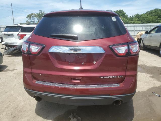 1GNKRJKD7GJ176494 - 2016 CHEVROLET TRAVERSE LTZ RED photo 6