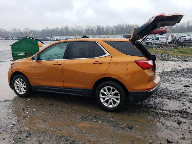 2GNAXJEV9J6114153 - 2018 CHEVROLET EQUINOX LT ORANGE photo 2