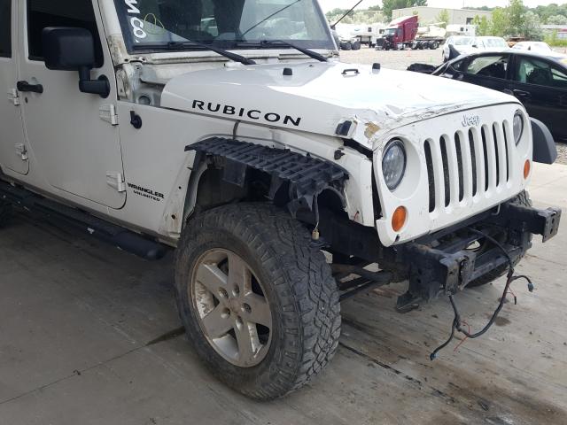 1J8GA69107L155000 - 2007 JEEP WRANGLER RUBICON WHITE photo 9