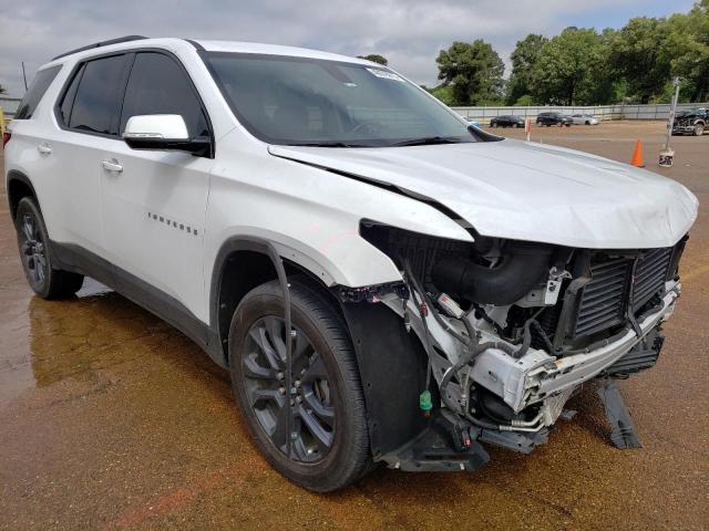 1GNERJKX0KJ263671 - 2019 CHEVROLET TRAVERSE RS WHITE photo 4