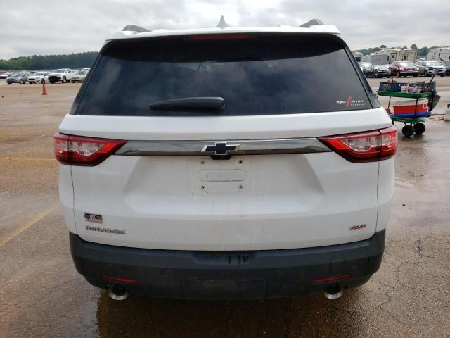 1GNERJKX0KJ263671 - 2019 CHEVROLET TRAVERSE RS WHITE photo 6