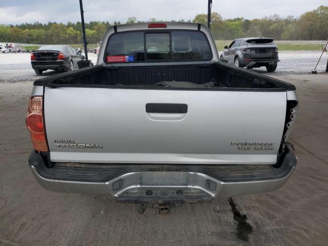 5TETU62N06Z283067 - 2006 TOYOTA TACOMA PRERUNNER ACCESS CAB SILVER photo 6