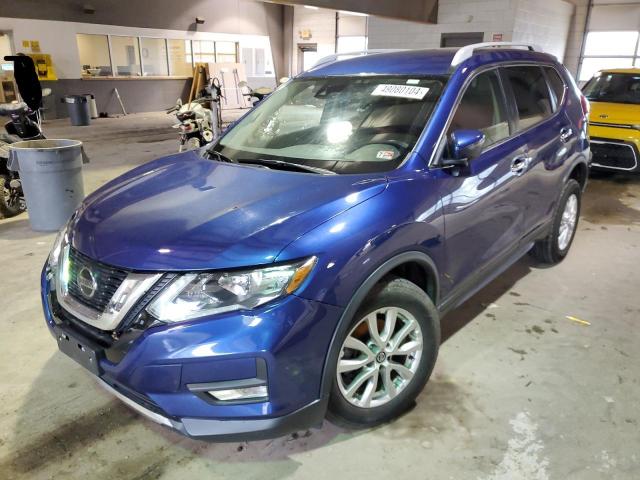 5N1AT2MV0KC716889 - 2019 NISSAN ROGUE S BLUE photo 1