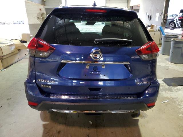 5N1AT2MV0KC716889 - 2019 NISSAN ROGUE S BLUE photo 6