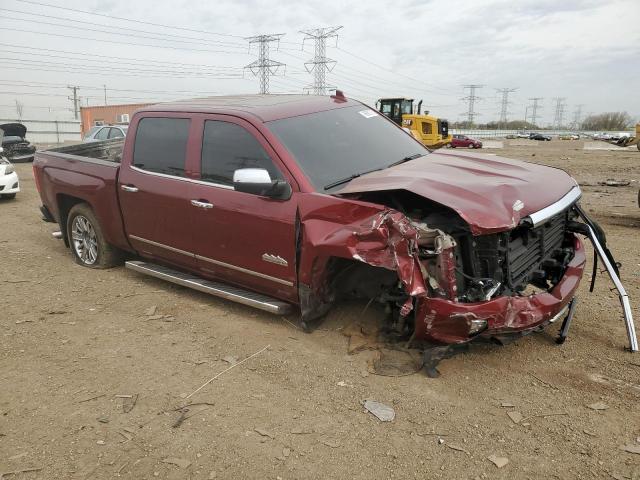 3GCUKTEJ6HG305671 - 2017 CHEVROLET SILVERADO K1500 HIGH COUNTRY BURGUNDY photo 4