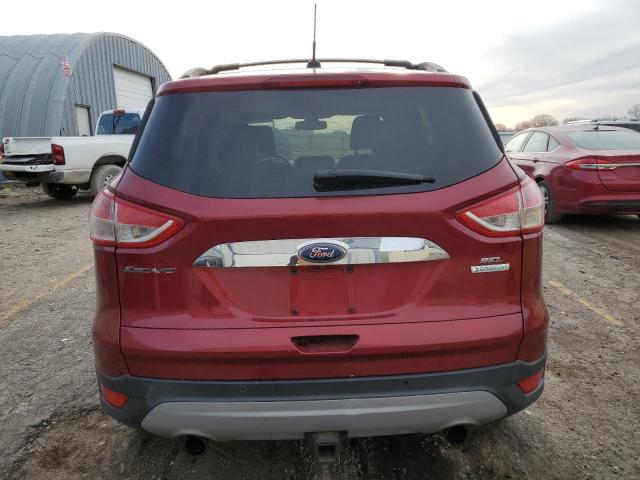 1FMCU0H9XDUB95510 - 2013 FORD ESCAPE SEL RED photo 6