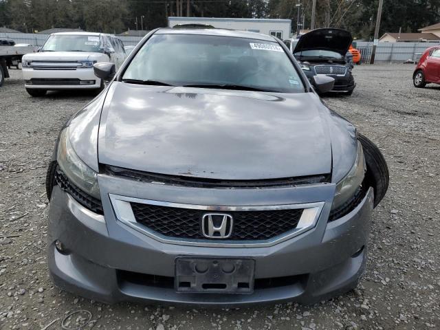 1HGCS2B8XAA007508 - 2010 HONDA ACCORD EXL GRAY photo 5