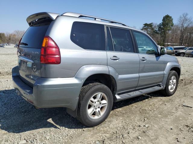 JTJBT20X040041997 - 2004 LEXUS GX 470 SILVER photo 3