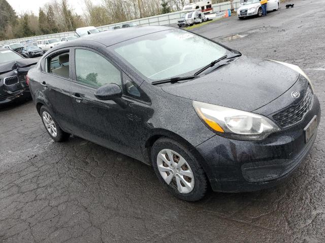 KNADM4A33C6084755 - 2012 KIA RIO LX BLACK photo 4